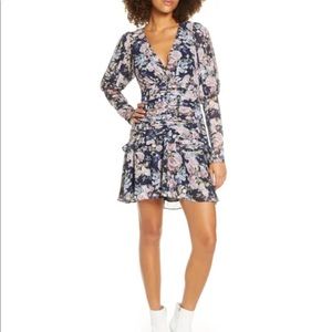 Ever New Long Sleeve Floral Minidress - Size 6